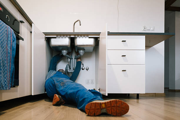 Professional Plumbing technician working in Newton Upper Falls, MA